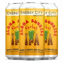 Energy City Aloha Sunrise Sorbet IPA - The Open Bottle