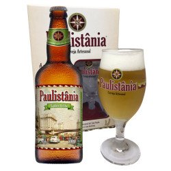 Kit Paulistânia Viaduto do Chá - 1 Garrafa de 500ml+1taça 300ml - Confraria  Paulistânia