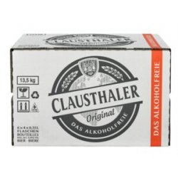 Clausthaler alkoholfreies Bier 24 x 33 cl EW Flaschen - Pepillo