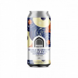 Vault City Brewing, Double Blueberry Vanilla Swirl Doughnut 440ml Can - The Fine Wine Company