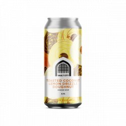 Vault City Brewing, Toasted Coconut Lemon Drizzle Doughnut 440ml Can - The Fine Wine Company