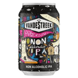 vandeStreek Playground Non-Alcoholic IPA 0.5% ABV – Alcohol-Free Craft Beer - The Alcohol Free Co