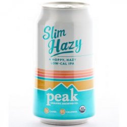 Peak Organic Brewing Company Slim Hazy