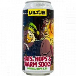 Uiltje  Hats, Hops & Warm Socks - Rebel Beer Cans