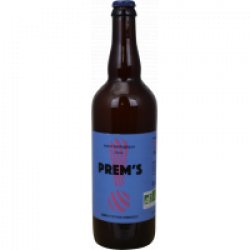 Brasserie Tandem Prem's Lager BIO 75cl - Charlemagne Boissons