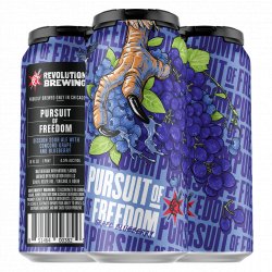 Revolution Brewing Pursuit of Freedom: Concord Grape & Blueberry
