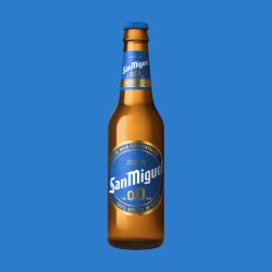 San Miguel 00 Alcohol Free Lager 0 ABV - Wise Bartender