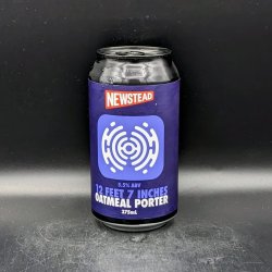 Newstead 12 Feet 7 Inches Oatmeal Porter Can Sgl - Saccharomyces Beer Cafe