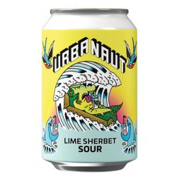 Urbanaut Lime Sherbet Sour 330ml - The Beer Cellar