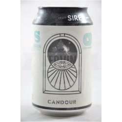 Siren x Cycle Brewing Candour Lattina 33cl - AbeerVinum