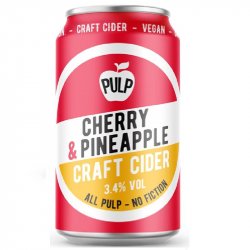 CELTIC MARCHES CIDER Pulp Cherry and Pineapple 3.4% - Beer Paradise