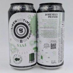 Siren Craft Brew Time Hops: Saaz