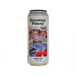 PINTA - 16°Discovery Poland: Wroclaw 0,5l plech 7%alc. - Beer Butik