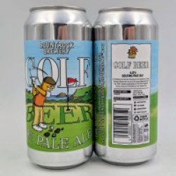 Bluntrock Brewery Golf Beer