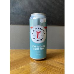 Less Sugars More Fun - 47,3cl, 5,2%, Brut IPA - Vinohradsky Pivovar - BeerShoppen