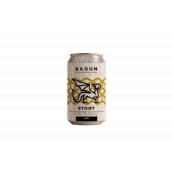 Badúm Cerveza Stout-Negra eco 33cl Lata - Badum