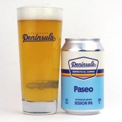 Península Paseo Gluten free 5,1% 33cl - La Domadora y el León