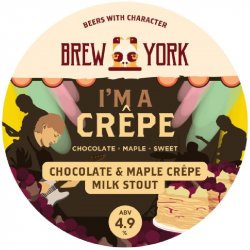 BREW YORK BREWERY Im A Crepe (E-KEG SANKEY) 4.9% - Beer Paradise