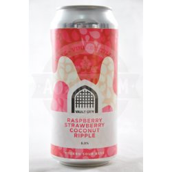 Vault City Raspberry Strawberry Coconut Ripple lattina 44cl - AbeerVinum