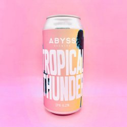 ABYSS Brewing. Tropical Thunder [IPA] - Alpha Bottle Shop & Tap