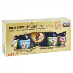 ACHOUFFE Chouffe 4x33cl + Glass Gift Pack 8.0% - Beer Paradise