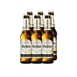 Warsteiner 33cl - Cassa da 6 bottiglie - ETICHETTE DANNEGGIATE - Bottle of Italy