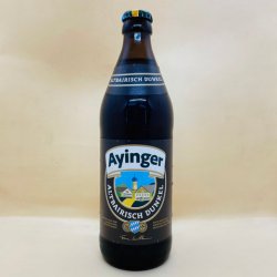 Ayinger Privatbrauerei. Altbairisch Dunkel [Dunkel] - Alpha Bottle Shop & Tap