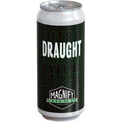 Magnify Brewing Company Draught Nitro American Milk Stout 4 pack 16 oz. Can - Kelly’s Liquor