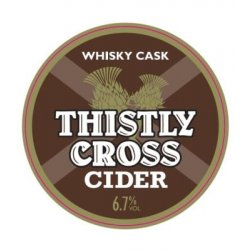 Thistly Cross Cider - Whisky Cask Cider - 30L keg - Hopping Borders