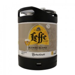 Inbev Leffe Blonde Fût 6L - Charlemagne Boissons