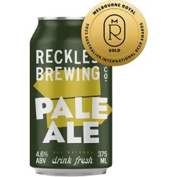 Reckless Brewing Co. Pale Ale Reckless Brewing Co. Pale Ale
