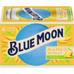 Blue Moon Mango Wheat 12oz 6pk Cn - Luekens Wine & Spirits