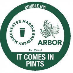 ARBOR ALES It Comes in Pints (E-KEG SANKEY) 8.0% - Beer Paradise