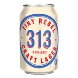 Tiny Rebel 313 Lager Cans 24x330ml - The Beer Town