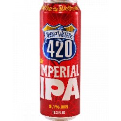 SweetWater Brewing Company 420 Imperial IPA 19.2 oz - Half Time