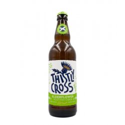 Thistly Cross Cider - Elderflower Cider - 500ml bottle - Hopping Borders