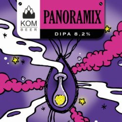 KOM Beer PANORAMIX neipa 8,2% - KOM Beer