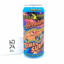 FLYING MONKEYS Adventures In Time Surfing Lata 47cl - Hopa Beer Denda