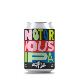 Brothers Beer Notorious IPA - Brothers Beer