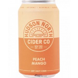 Hudson North Cider Co Hudson North Peach Mango - Half Time