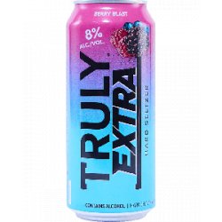 Truly Hard Seltzer Truly Extra Berry Blast - Half Time