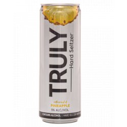 Truly Hard Seltzer Truly Spiked & Sparkling Pineapple - Half Time