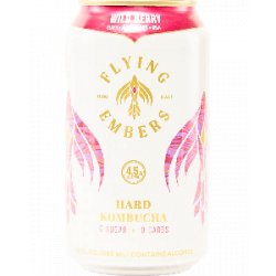 Flying Embers Hard Kombucha Wild Berry - Half Time