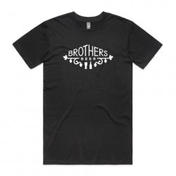 Brothers Beer Black Logo Tee - Brothers Beer