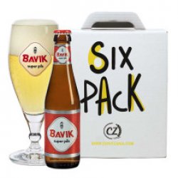 Six Pack Bavik Super Pils. Brouwerij de Brabandere - Cervezanía