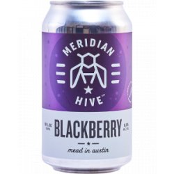 Meridian Hive Meadery Blackberry - Half Time