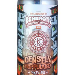 Behemoth Brewing x Hong Kong Beer Co Densely Hoppulated Hazy IPA - Beer Store Australia