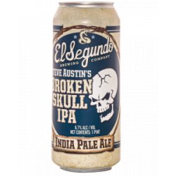 El Segundo Brewing Broken Skull IPA - Half Time