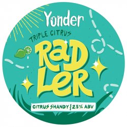 Yonder Brewing Triple Citrus Radler