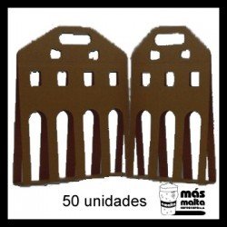 50 unid. Pack LINEAL cartón negro ANÓNIMO - Mas Malta